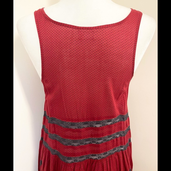 Beautiful Free People voile and lace mini dress! - Picture 5 of 9